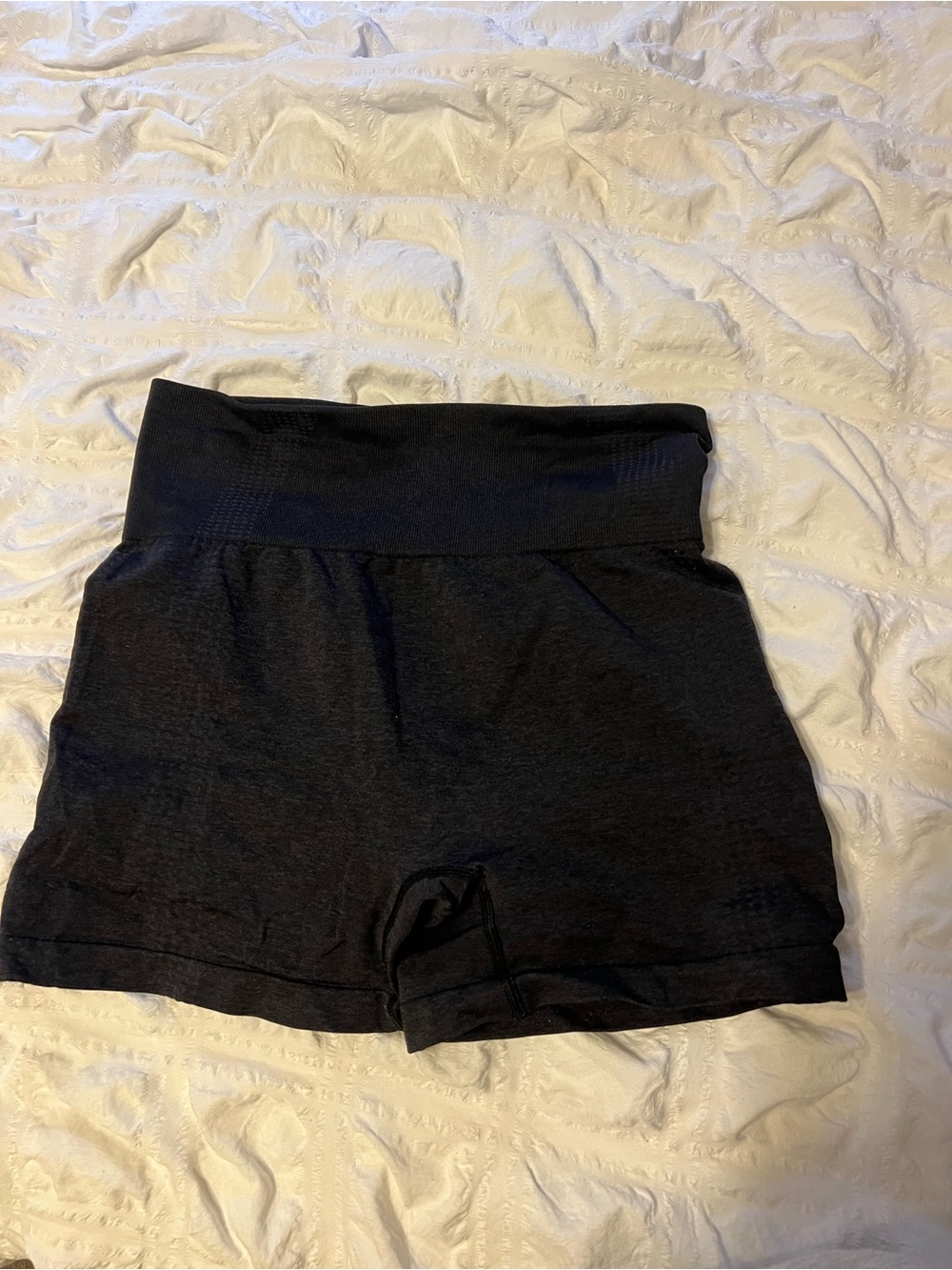 Amazon Women's Black High-Waist Athletic Shorts